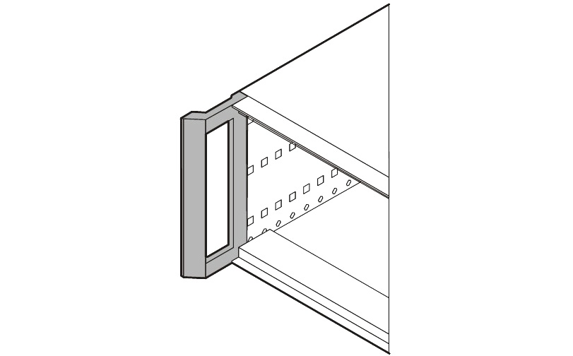 ידית למארז 19 אינץ SCHROFF 3U 4U
